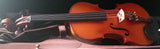 Vintage 15.25 inch Strad copy viola, presumably German, well flamed.