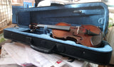 Solid wood Chinese violin outfit 3/4 1/2 and 1/8 sizes only.  Prelude strings, four adjusters.