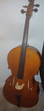 Lightly used Gliga Gems 2 cello outfit 7/8 size