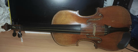 Antique 1/2 size German violin