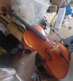 Used Romanian cello 3/4 size