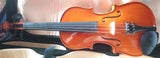 Primavera 100 violin 1/2 size, non standard outfit, professionally fitted bridge