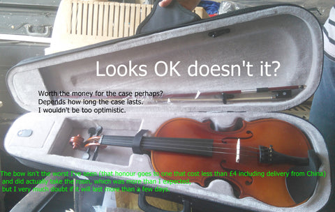 What is that £20 new ebay violin really like?