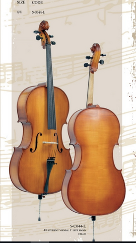 Left handed cellos