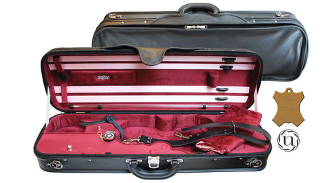 Negri Milano leather violin case 4/4
