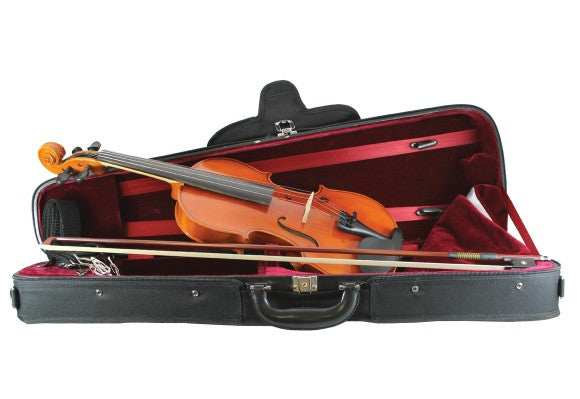 Westbury violin outfit (Eastman VL80 / Eastman VL105 ) normal and antiqued.